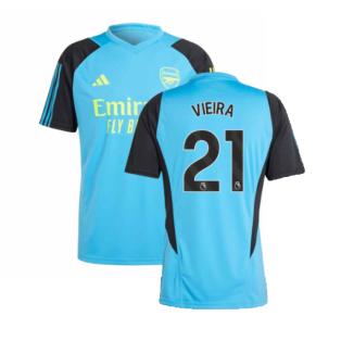 2023-2024 Arsenal Training Jersey (Pulse Blue) (Vieira 21)