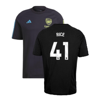 2023-2024 Arsenal Training Tee (Black) (Rice 41)