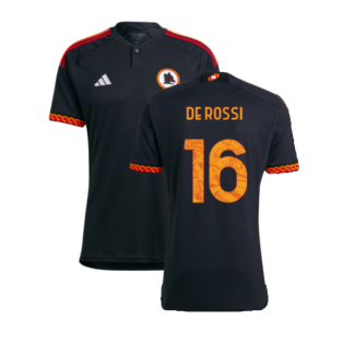 2023-2024 AS Roma Third Shirt (DE ROSSI 16)