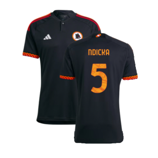 2023-2024 AS Roma Third Shirt (NDICKA 5)