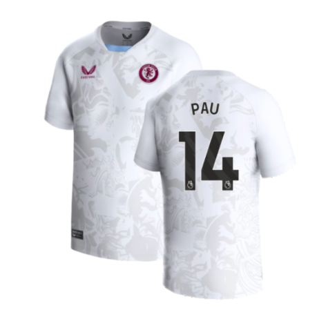 2023-2024 Aston Villa Away Shirt (Kids) (Pau 14)