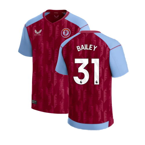 2023-2024 Aston Villa Home Shirt (Kids) (Bailey 31) 2023-2024 Aston Villa Home Shirt (Kids) (Bailey 31)