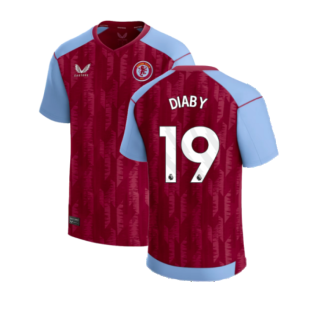 2023-2024 Aston Villa Home Shirt (Kids) (Diaby 19)