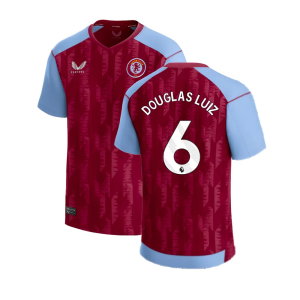 2023-2024 Aston Villa Home Shirt (Kids) (Douglas Luiz 6)