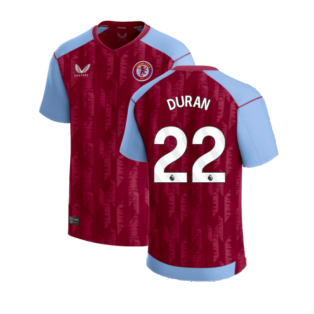 2023-2024 Aston Villa Home Shirt (Kids) (Duran 22)