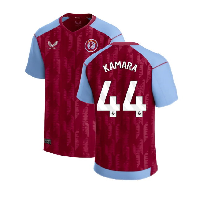 2023-2024 Aston Villa Home Shirt (Kids) (Kamara 44)