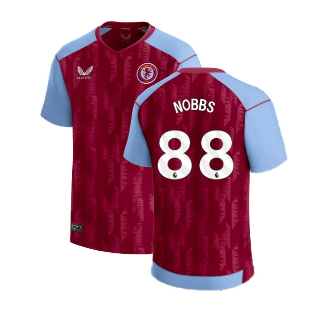 2023-2024 Aston Villa Home Shirt (Kids) (Nobbs 88)