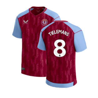 2023-2024 Aston Villa Home Shirt (Kids) (Tielemans 8)