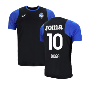 2023-2024 Atalanta Training Shirt (Black) (Boga 10)