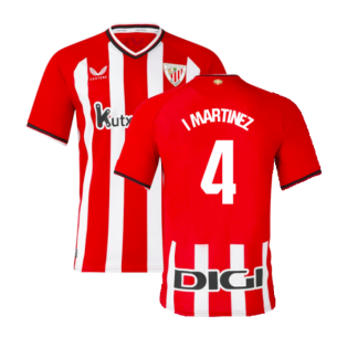 2023-2024 Athletic Bilbao Home Shirt (I Martinez 4)