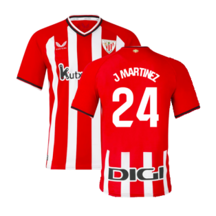 2023-2024 Athletic Bilbao Home Shirt (J Martinez 24)