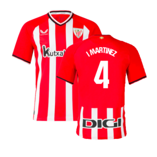 2023-2024 Athletic Bilbao Home Shirt (Kids) (I Martinez 4)