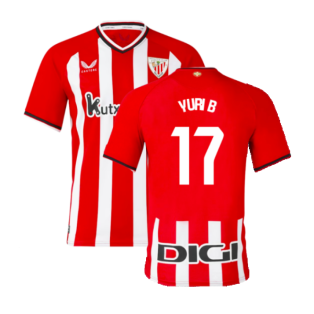 2023-2024 Athletic Bilbao Home Shirt (Yuri B 17)