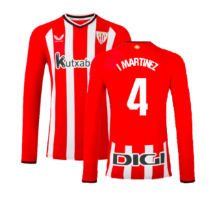 2023-2024 Athletic Bilbao Long Sleeve Home Shirt (I Martinez 4)