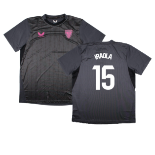 2023-2024 Athletic Bilbao Training Shirt (Ebony) (Iraola 15)