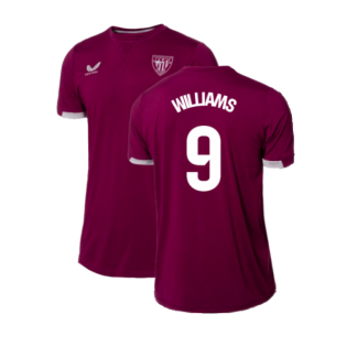 2023-2024 Athletic Bilbao Training Shirt (Magenta) (Williams 9)