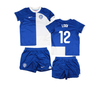 2023-2024 Atletico Madrid Away Little Boys Mini Kit (Lodi 12)