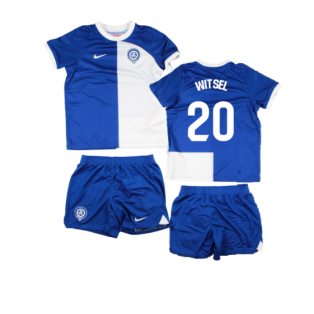 2023-2024 Atletico Madrid Away Little Boys Mini Kit (Witsel 20)
