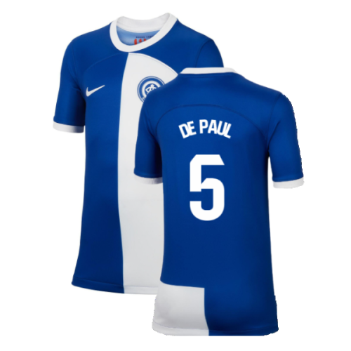 2023-2024 Atletico Madrid Away Shirt (Kids) (De Paul 5)