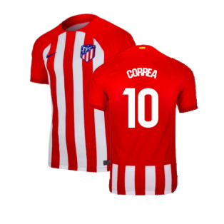 2023-2024 Atletico Madrid Home Shirt (Correa 10)
