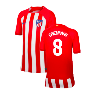 2023-2024 Atletico Madrid Home Shirt (Kids) (Griezmann 8)