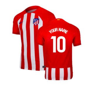 2023-2024 Atletico Madrid Home Shirt (Your Name)
