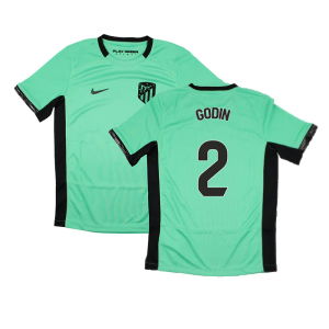 2023-2024 Atletico Madrid Third Shirt (Kids) (Godin 2)