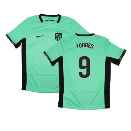 2023-2024 Atletico Madrid Third Shirt (Kids) (Torres 9)