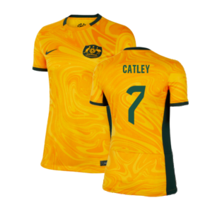 2023-2024 Australia WWC Home Shirt (Ladies) (Catley 7)