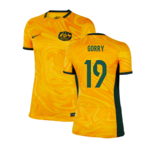 2023-2024 Australia WWC Home Shirt (Ladies) (Gorry 19)