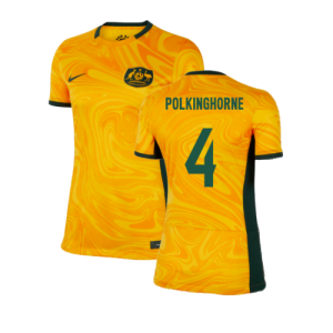 2023-2024 Australia WWC Home Shirt (Ladies) (Polkinghorne 4)