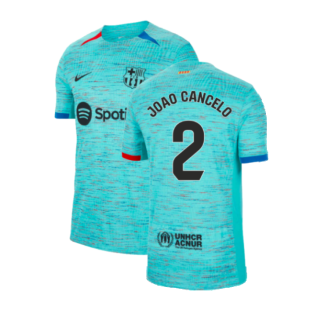 2023-2024 Barcelona Authentic Third Shirt (Joao Cancelo 2)