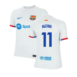 2023-2024 Barcelona Away Shirt (Kids) (Alexia 11)