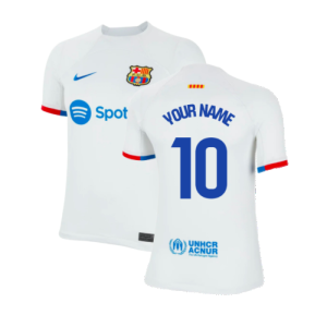 2023-2024 Barcelona Away Shirt (Kids)