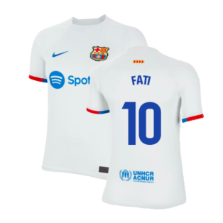 2023-2024 Barcelona Away Shirt (Ladies) (Fati 10)