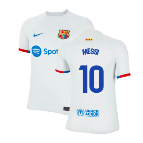 2023-2024 Barcelona Away Shirt (Ladies) (Messi 10)