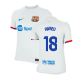 2023-2024 Barcelona Away Shirt (Ladies) (Romeu 18)