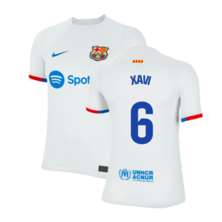 2023-2024 Barcelona Away Shirt (Ladies) (Xavi 6)