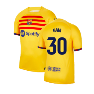 2023-2024 Barcelona Fourth Shirt (Gavi 30)