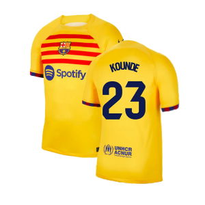 2023-2024 Barcelona Fourth Shirt (Kounde 23)
