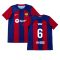 2023-2024 Barcelona Home Shirt (Kids) (Xavi 6)