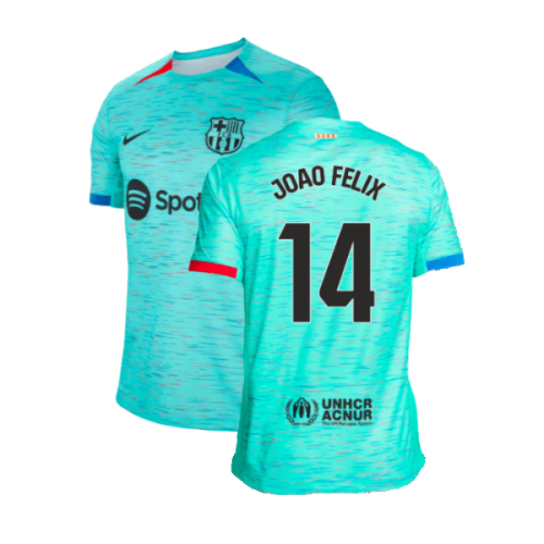 2023-2024 Barcelona Third Shirt (Joao Felix 14)  2023-2024 Barcelona Third Shirt (Joao Felix 14)