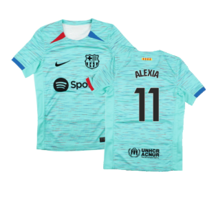 2023-2024 Barcelona Third Shirt (Kids) (Alexia 11)