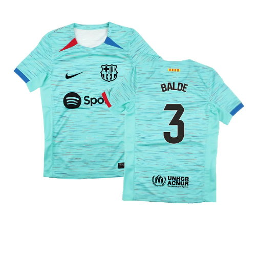 2023-2024 Barcelona Third Shirt (Kids) (Balde 3)
