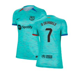 2023-2024 Barcelona Third Shirt (Ladies) (O Dembele 7)
