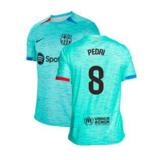 2023-2024 Barcelona Third Shirt (Pedri 8)