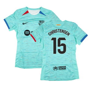2023-2024 Barcelona Third Shirt (Womens) (Christensen 15)
