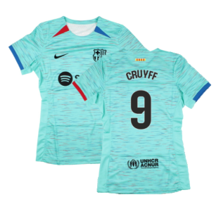 2023-2024 Barcelona Third Shirt (Womens) (Cruyff 9)
