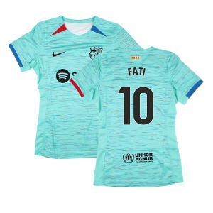 2023-2024 Barcelona Third Shirt (Womens) (Fati 10)