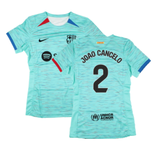 2023-2024 Barcelona Third Shirt (Womens) (Joao Cancelo 2)